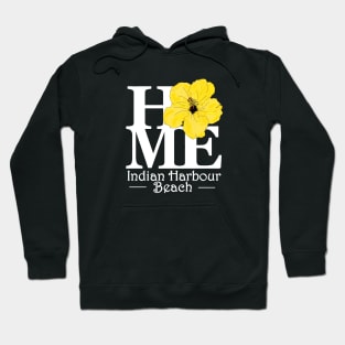 Home Indian Harbour Beach Yellow Hibiscus Hoodie